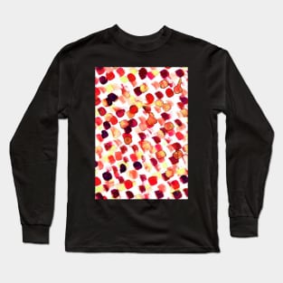 Watercolour Aesthetic Pattern Long Sleeve T-Shirt